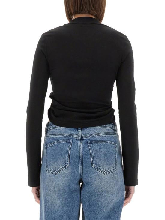  쿠레쥬 긴팔 티셔츠 225JPO048 JS01939999 Blue - COURREGES