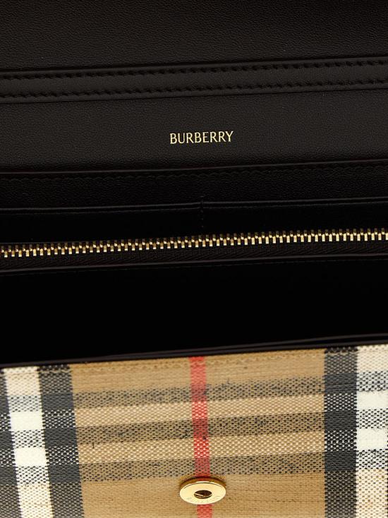  버버리 하이랜드 체인 스트랩 월렛  8112274SAND MULTICOLOR - BURBERRY