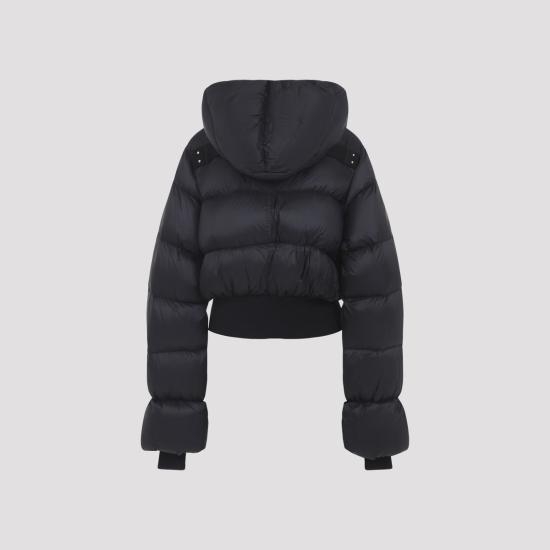 25FW 릭 오웬스 숏패딩 RP02E4775 NPD3 09 Black - RICK OWENS