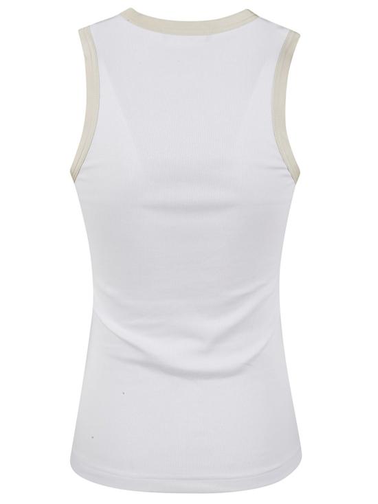 25SS 파비아나 필리피 민소매 티셔츠 JED275F606L39621 White - FABIANA FILIPPI