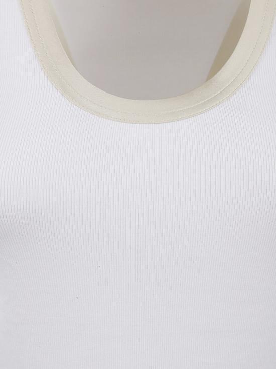 25SS 파비아나 필리피 민소매 티셔츠 JED275F606L39621 White - FABIANA FILIPPI