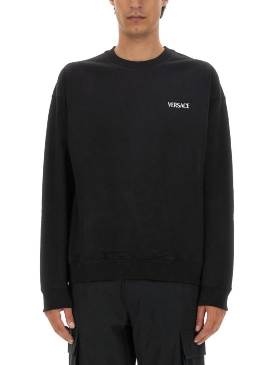  베르사체 긴팔 티셔츠 1012929 1A093392B510 Black