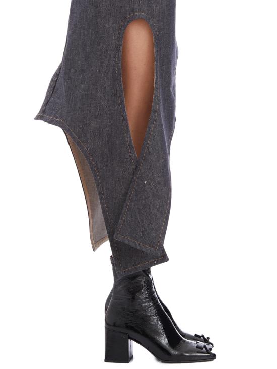 24FW 쿠레쥬 스커트 I424DJU206DE00359011 Grey - COURREGES