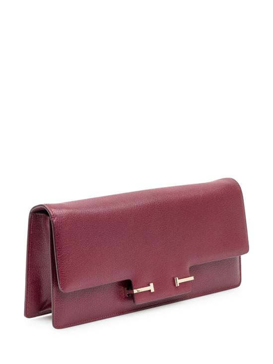 25FW 톰포드 클러치/파우치 L1899LGO033P 1R008 RUBY RED - TOMFORD