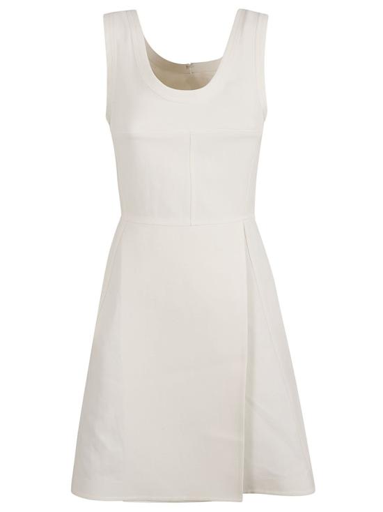 질샌더 미디 원피스 J03CT0146J60004100 White