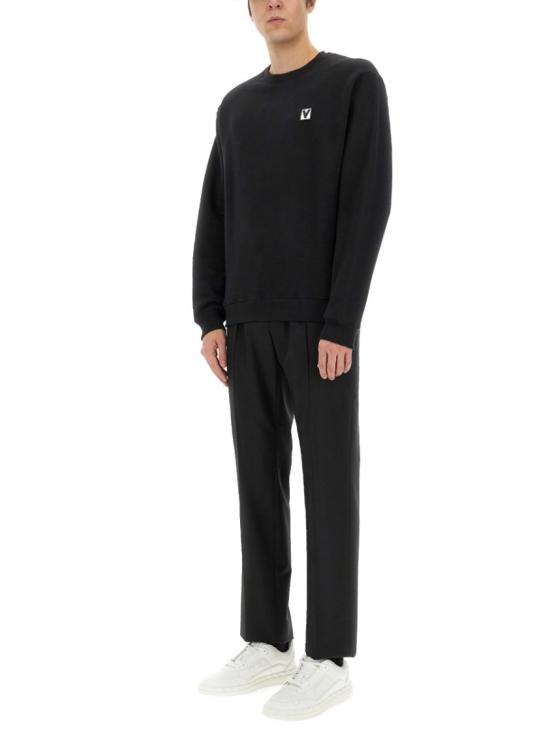  발렌티노 가라바니 긴팔 티셔츠 6V3MF28RAQS 0NO Black - VALENTINO GARAVANI