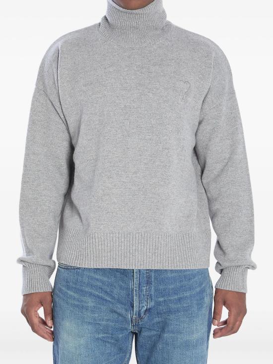 26SS 아미 ADC 울 캐시미어 퍼널넥 스웨터 UKS821KN0071 DS026391 S