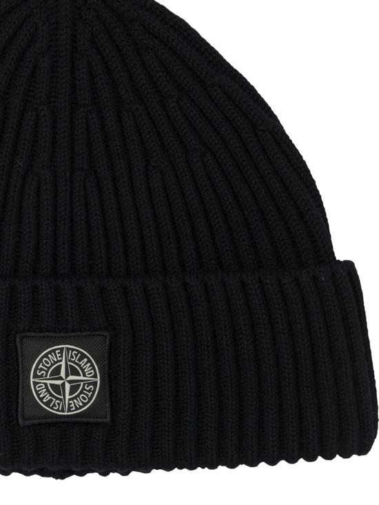 26SS 스톤 아일랜드 비니 N100002S00C3V0029 Black - STONE ISLAND