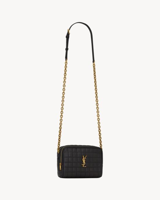 26SS 생로랑 카산드라 마틀라세 까레 미니 카메라백 764809AABVP1000 Black - SAINT LAURENT