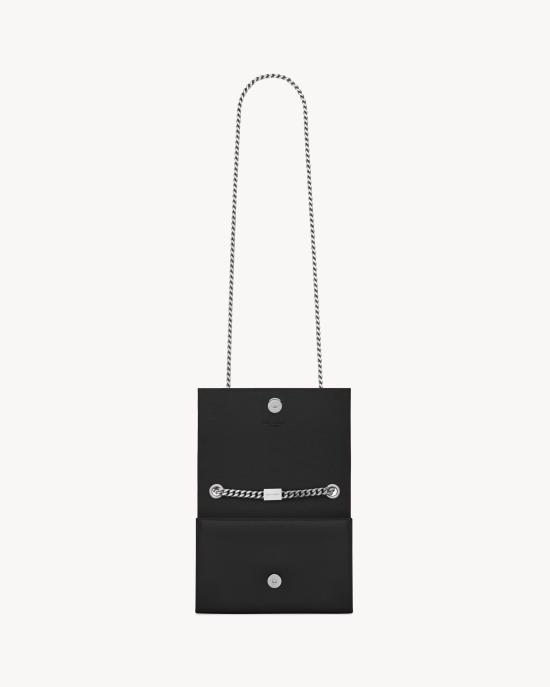 26SS 생로랑 KATE 케이트 모노그램 스몰 숄더백 469390BOW0N1000 Black - SAINT LAURENT