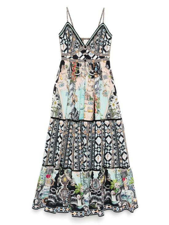  카밀라 롱 원피스 00034778 DS026454 XS