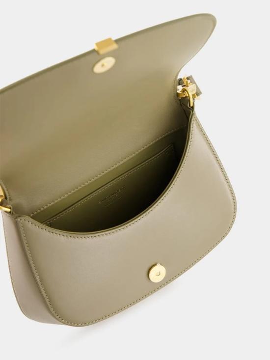 25FW 생로랑 볼테르 미니백 844299AAFF93798 Green - SAINT LAURENT