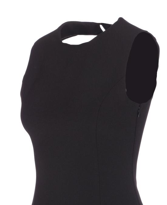 25FW 리우조 미디 원피스 CF5370T2527 22222 Black - LIU JO