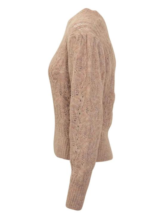 25FW 이자벨마랑에뚜왈 레이스 니트 퍼프 슬리브 크루넥 스웨터 PU0727FAC3L08E MUBE DS026492 - ISABEL MARANT ETOILE