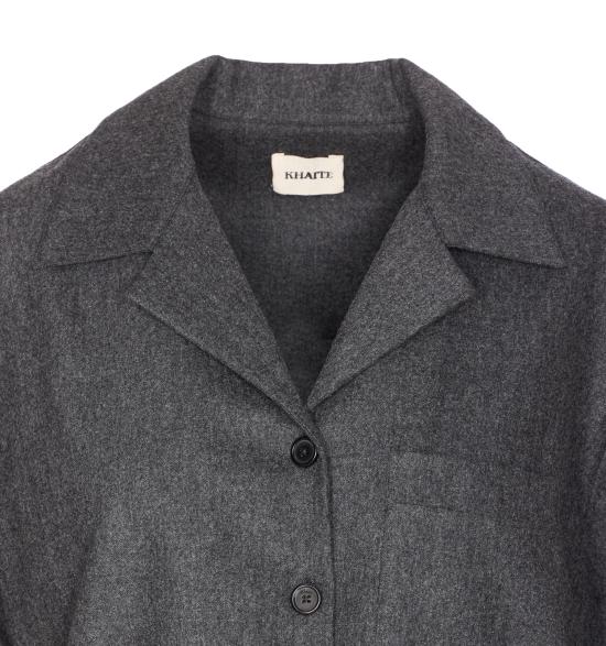 25FW 케이트 긴팔 티셔츠 2414604 217 Grey - KHAITE