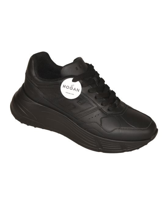 25FW 호간 HI-FI 하이파이 플랫폼 스니커즈 HXW6690FK700ZL B999 Black - HOGAN