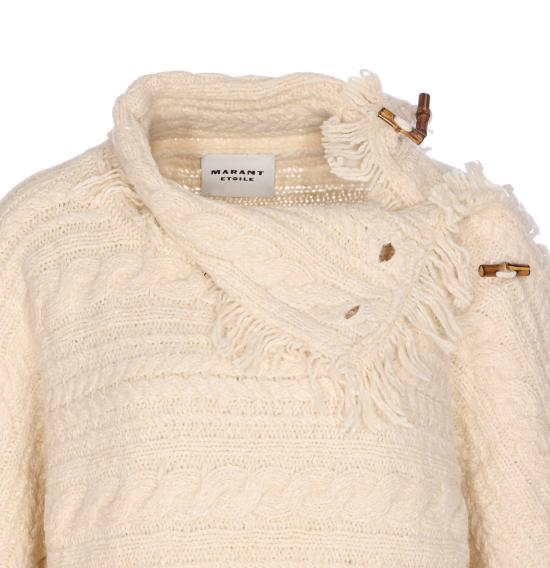 25FW 이자벨마랑에뚜왈 터틀넥 PU0729FA C3L02E23EC White - ISABEL MARANT ETOILE