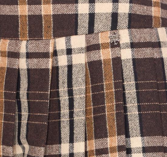 25FW 아니예 바이 미디 스커트 181528 02449 Brown - ANIYE BY