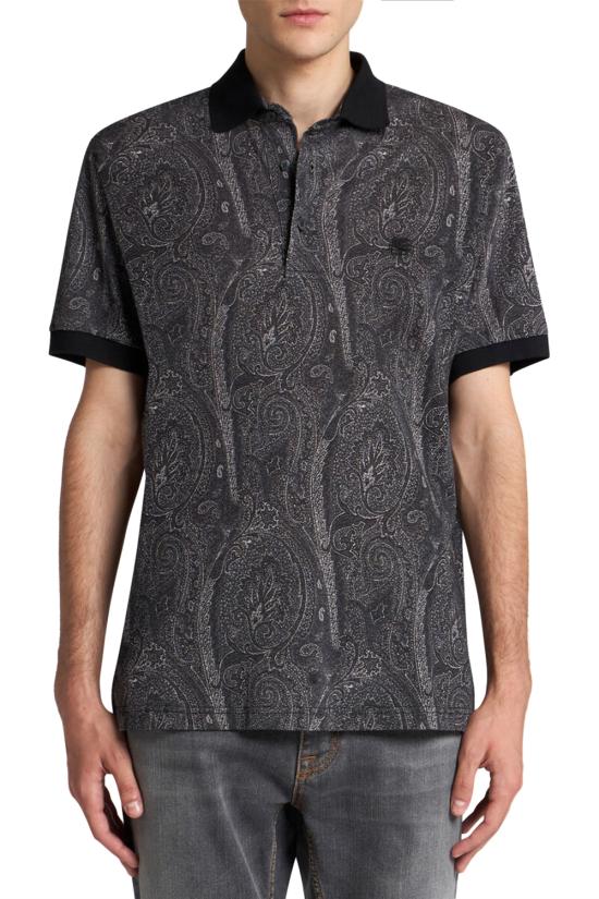 25FW 에트로 폴로 티셔츠 MRMD0004AK472 X0810 - ETRO