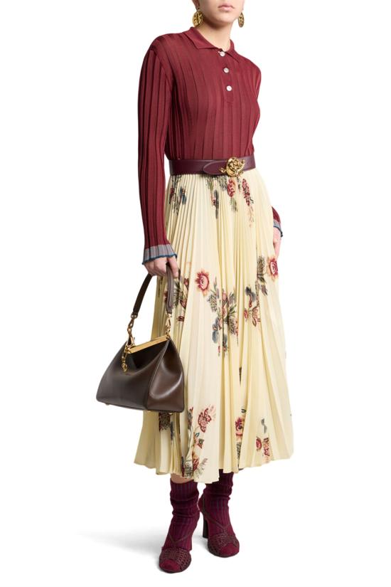 25FW 에트로 미디 스커트 WRFA005899SASO9 X0804 - ETRO