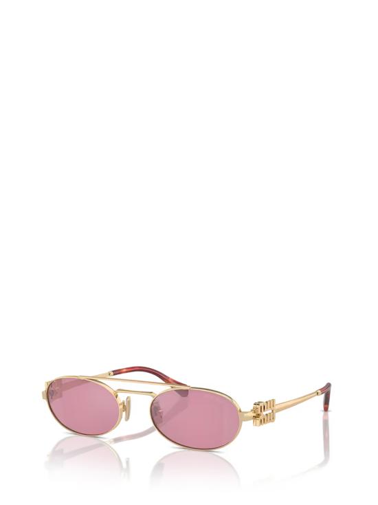 26FW 미우미우 선글라스 MU 54ZS ZVN50D PALE GOLD - MIU MIU