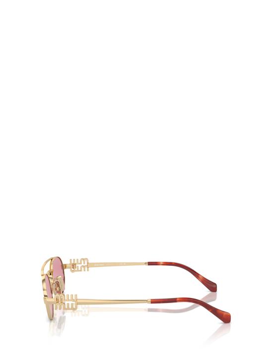 26FW 미우미우 선글라스 MU 54ZS ZVN50D PALE GOLD - MIU MIU