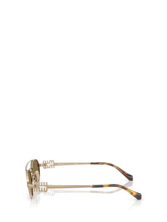 26FW 미우미우 선글라스 MU 54ZS 7OE09Z BRASS GOLD - MIU MIU