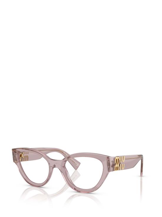 26FW 미우미우 안경 MU 01VV 12W1O1 TRANSPARENT MAUVE - MIU MIU