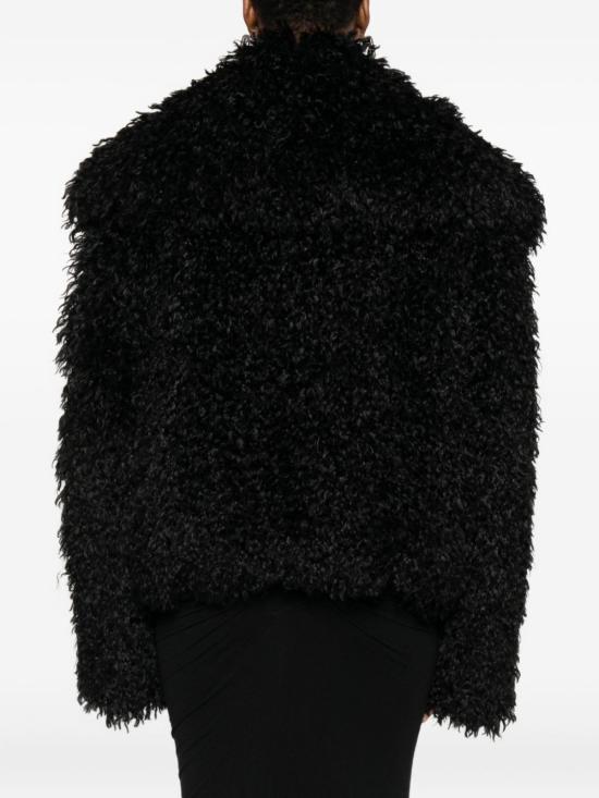 25FW 아멘쿠튀르 코트 AMW25199 009 Black - AMEN COUTURE