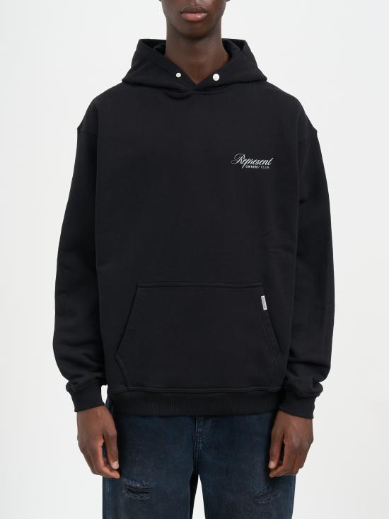 26SS 리프레젠트 스웨터 MOCM41200001 Black