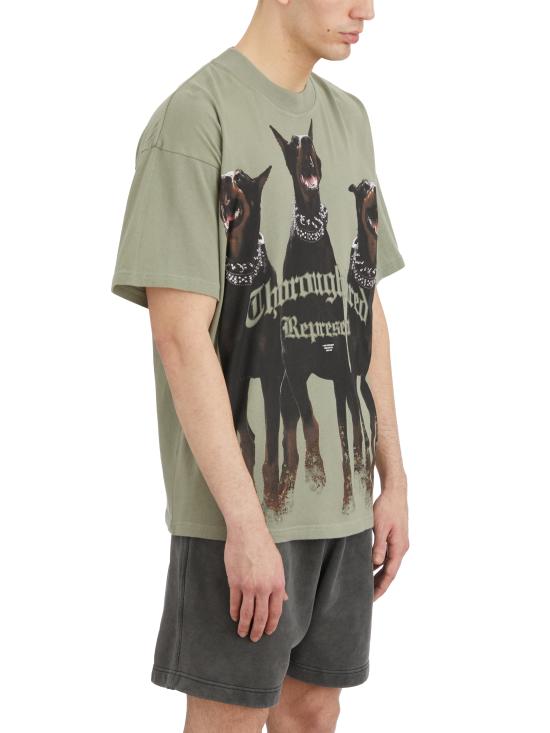 26SS 리프레젠트 반팔 티셔츠 MMLM41135066 Green - REPRESENT