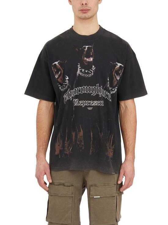 26SS 리프레젠트 반팔 티셔츠 MMLM41135003 Black