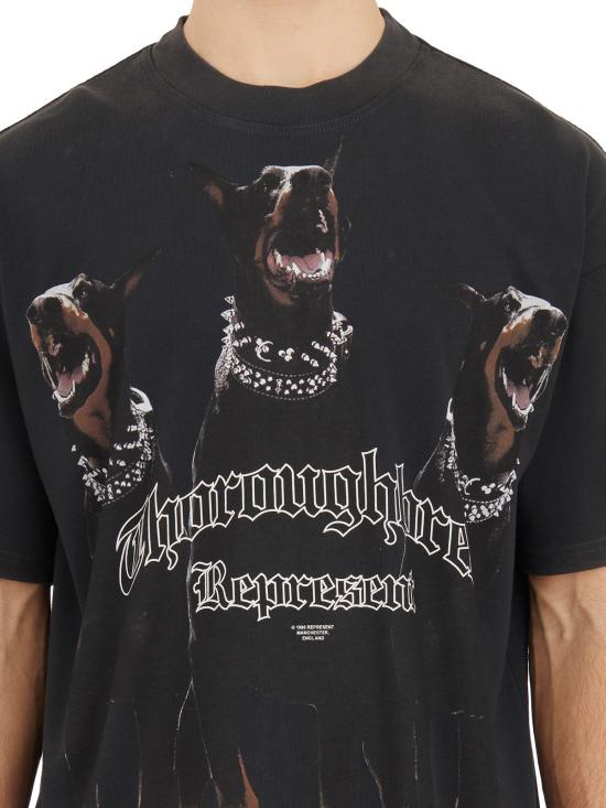 26SS 리프레젠트 반팔 티셔츠 MMLM41135003 Black - REPRESENT