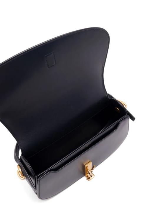 25FW 생로랑 볼테르 하프문백 837382 0SX0W 4981 DREAM BLUE - SAINT LAURENT