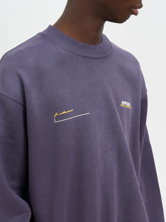 25FW 리프레젠트 스웨터 MMLM427243 Violet - REPRESENT