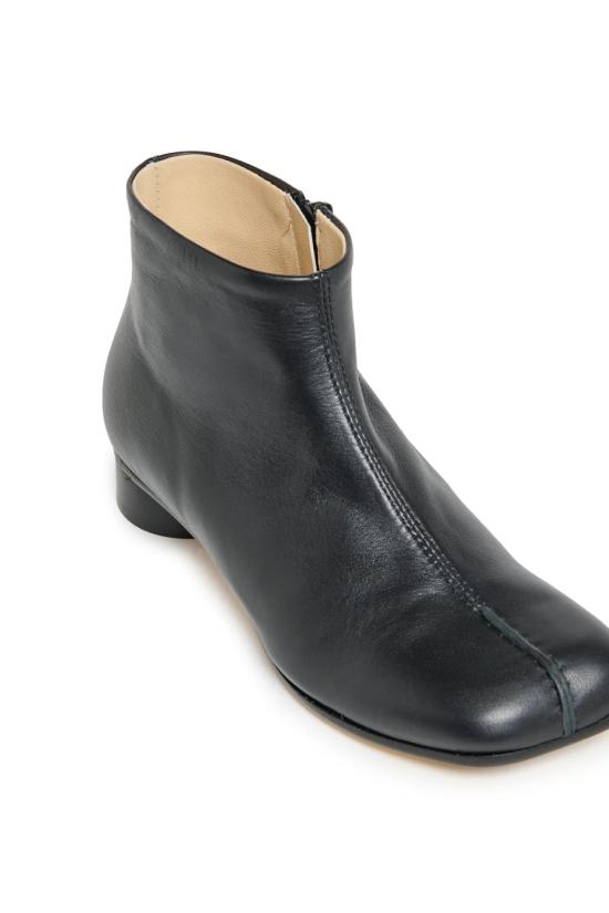 25FW [키즈] MM6 메종마르지엘라 미들 부츠 80977 2 Black - MM6 MAISON MARGIELA