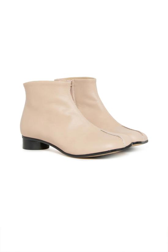 25FW [키즈] MM6 메종마르지엘라 미들 부츠 80977 1 Beige