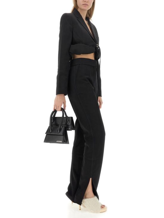  자크뮈스 레깅스 231PA038 1333990 Black - JACQUEMUS