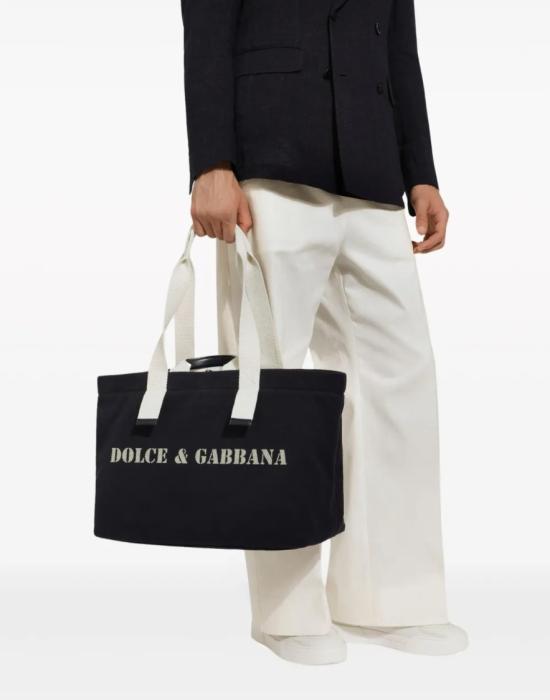 25FW 돌체앤가바나 토트백 BM2301AR757HBXWW Black - DOLCE & GABBANA