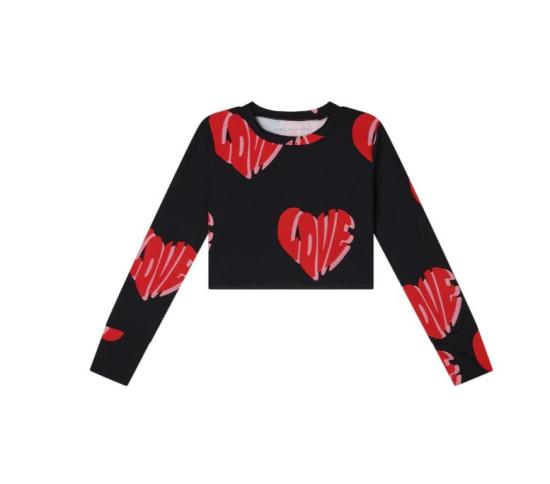 25FW [키즈] 스텔라 맥카트니 티셔츠 TX8C40 Z3043 930MC Black