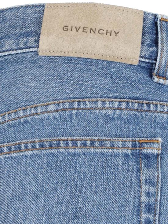 25FW 지방시 데님 스커트 BW40Z9516F420 Blue - GIVENCHY