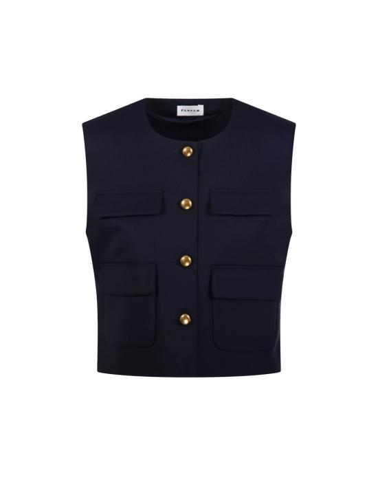 25FW 파로쉬 베스트 LILIUXY25 D410047G 012 BLU