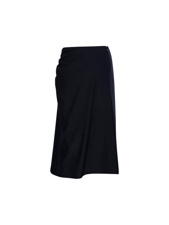 25FW 드리스 반 노튼 미디 스커트 010880 2193 509 NAVY - DRIES VAN NOTEN