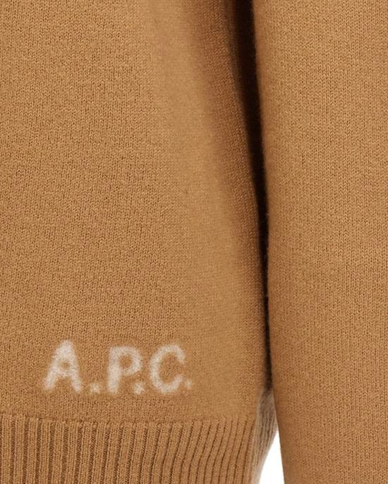 25FW 아페쎄 터틀넥 8308810 Brown - A.P.C.
