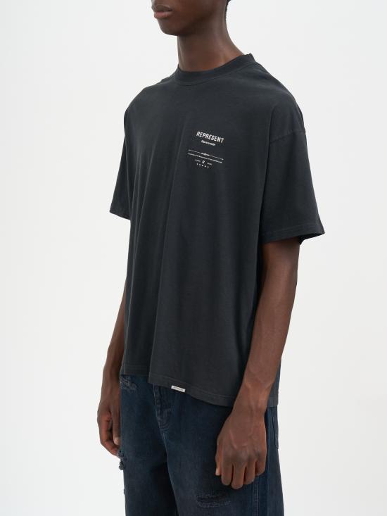 25FW 리프레젠트 반팔 티셔츠 MMLM10028604 Black - REPRESENT