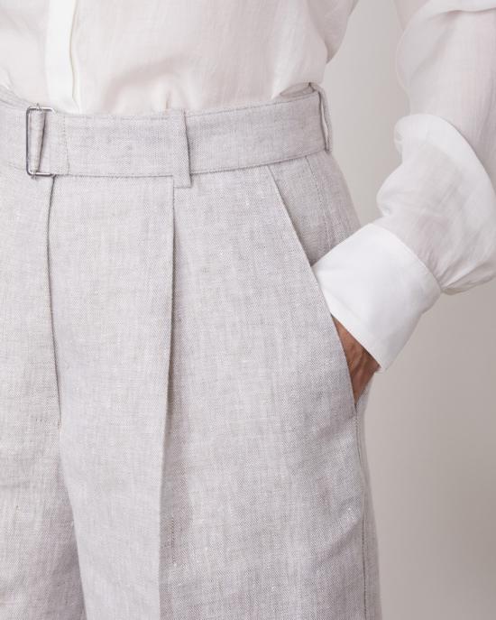 25SS 오피신 제네랄 숏팬츠 S25WSHT802 NATURAL Neutrals - OFFICINE GENERALE