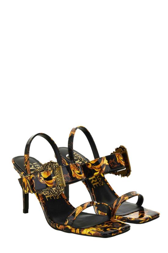 25FW 베르사체 샌들 79VA3S71 ZS366G89 Black