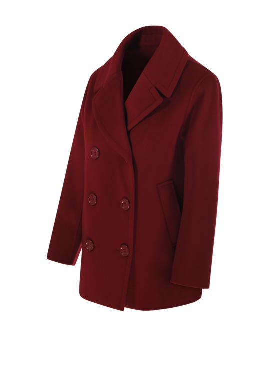 25FW 에스막스마라 코트 2529046023600 025 BORDEAUX - 'S MAX MARA