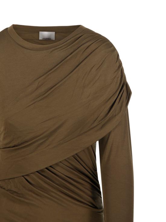 25FW 이자벨마랑에뚜왈 숏 원피스 25ARO0842FA C3K01E 67KI KHAKI - ISABEL MARANT ETOILE