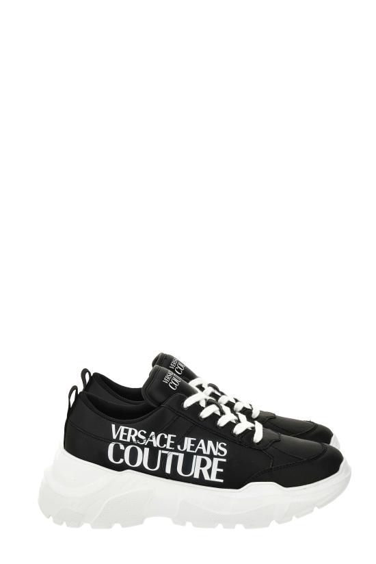 25FW 베르사체 스니커즈 79YA3SC1 ZPB45899 Black - VERSACE